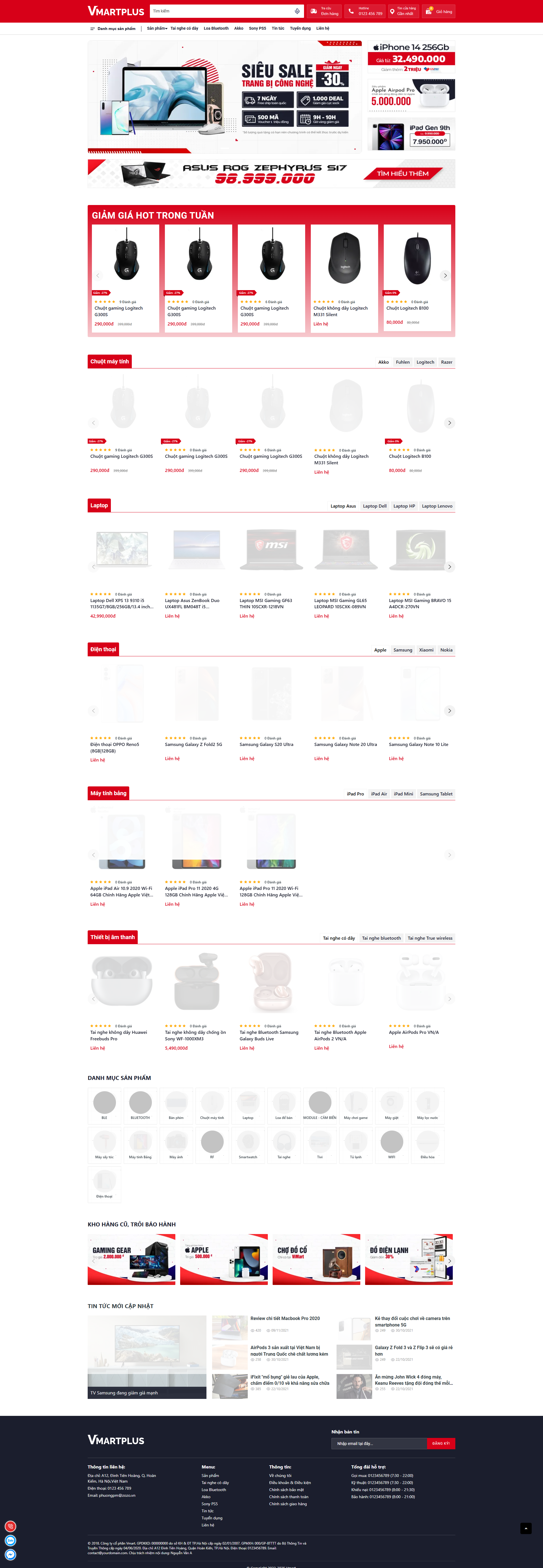 Shop Bán Đồ Công Nghệ