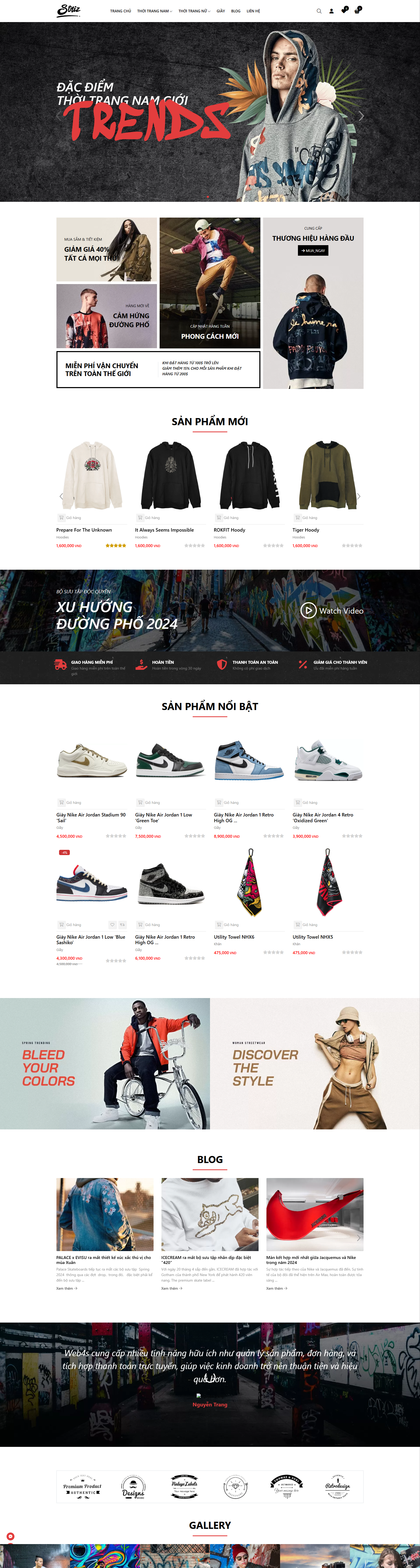Shop Thời Trang Striz