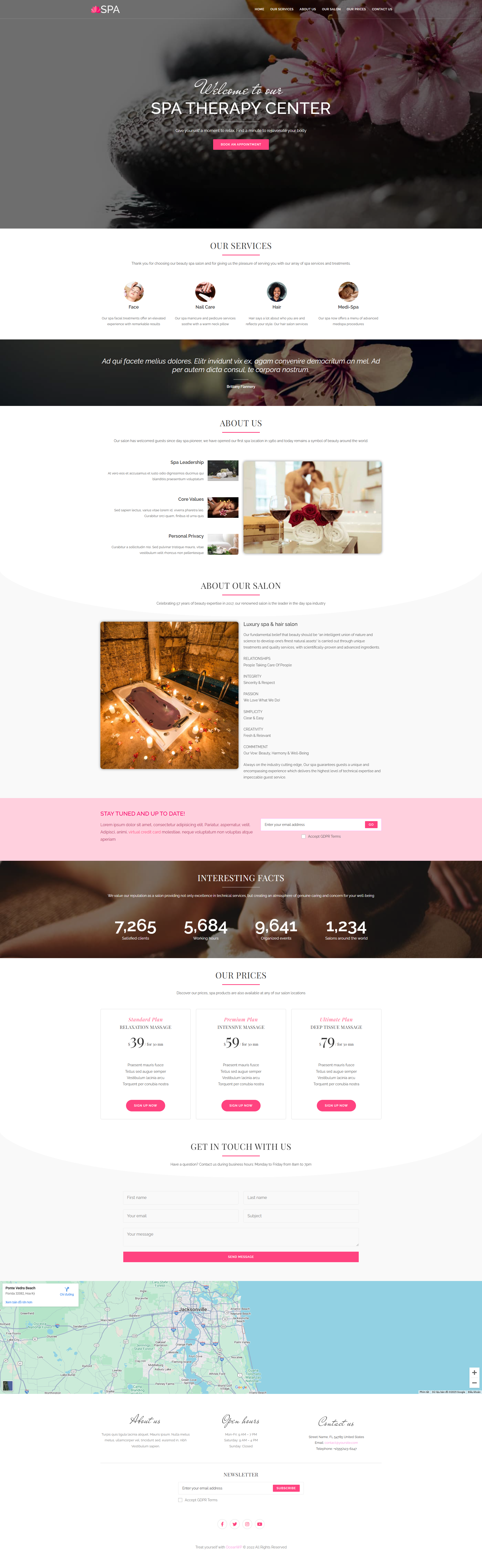 Web Spa Dưỡng Sinh